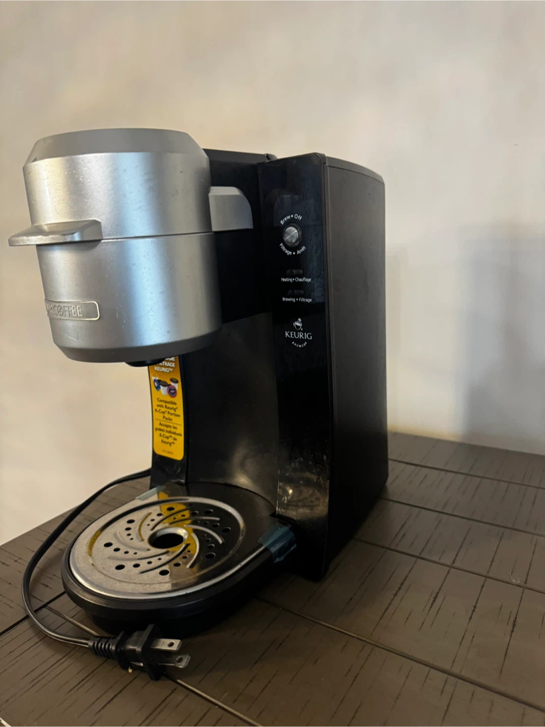 Mr. Coffee Keurig Single Serve Coffee Maker - photo 3