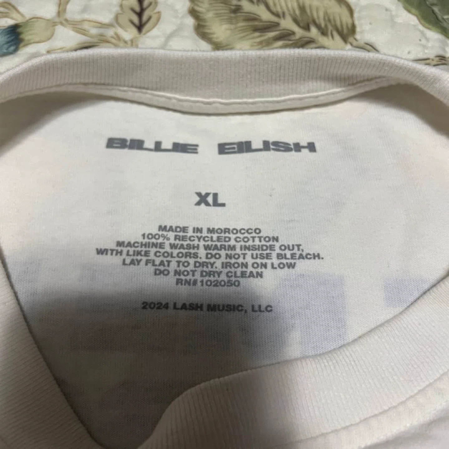 Hit Me Hard & Soft Tour Shirt Billie Eilish - photo 3