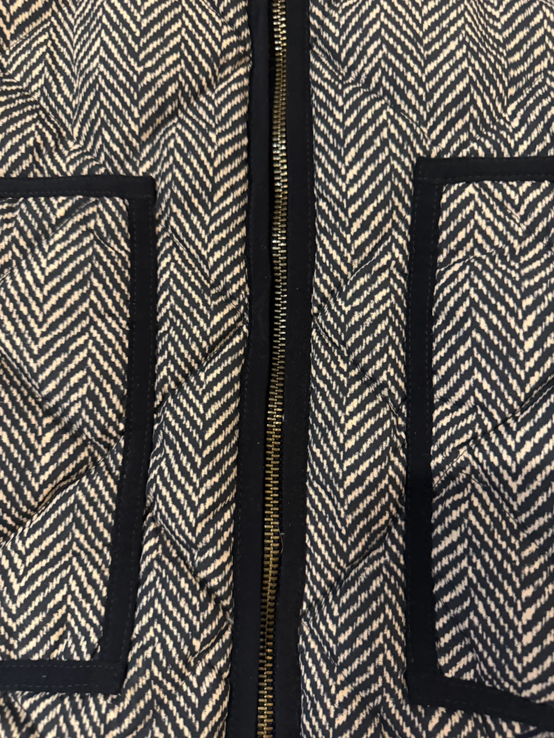 J. Crew Vest Size S Herringbone Pattern - photo 3