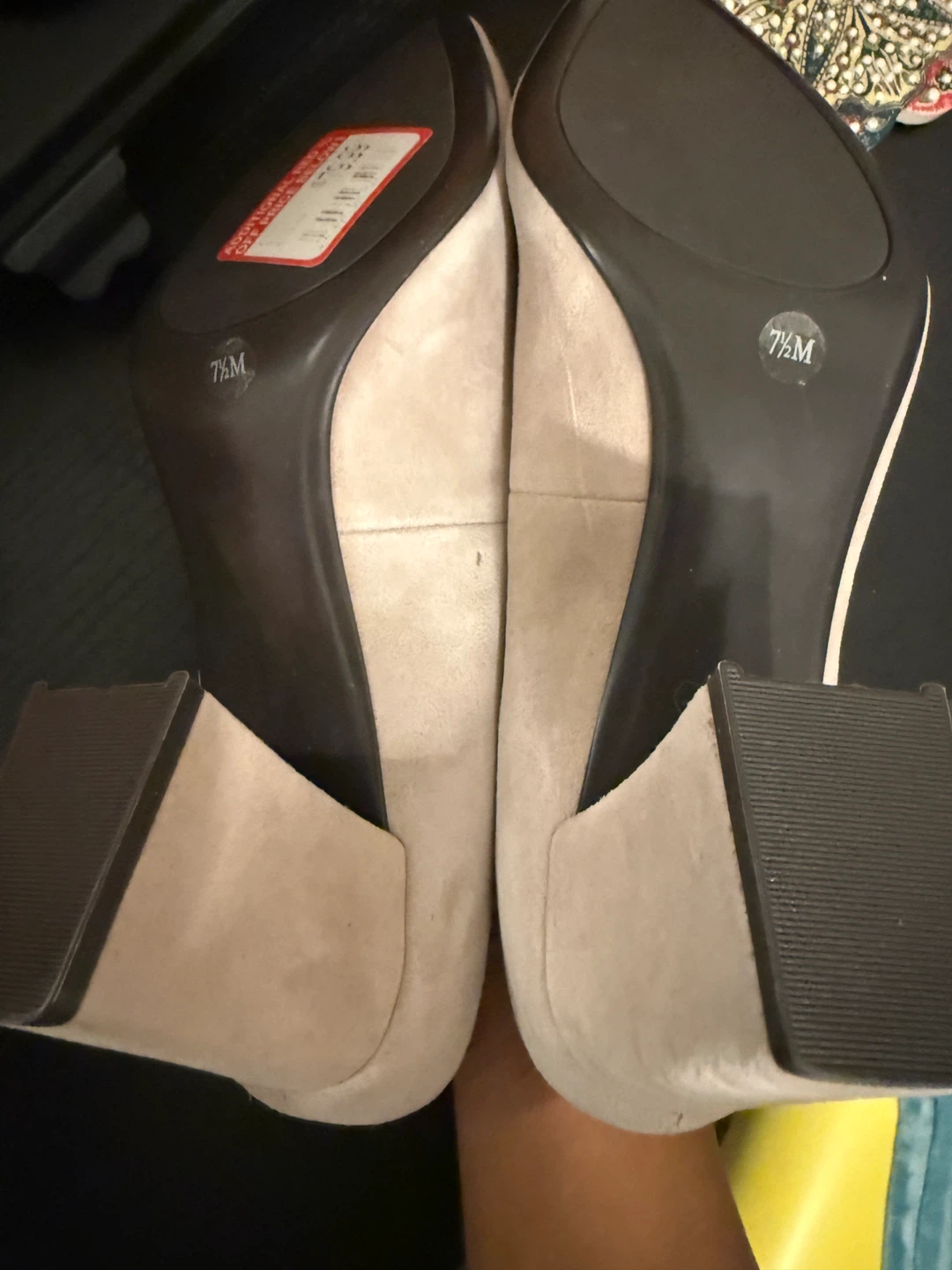 Calvin Klein Suede Heels - Size 7.5M - photo 3