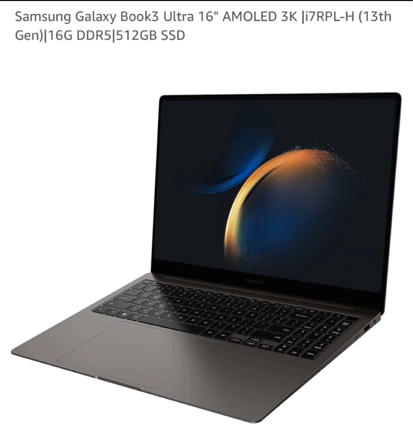 Samsung Galaxy Book3 Ultra 16" Laptop
