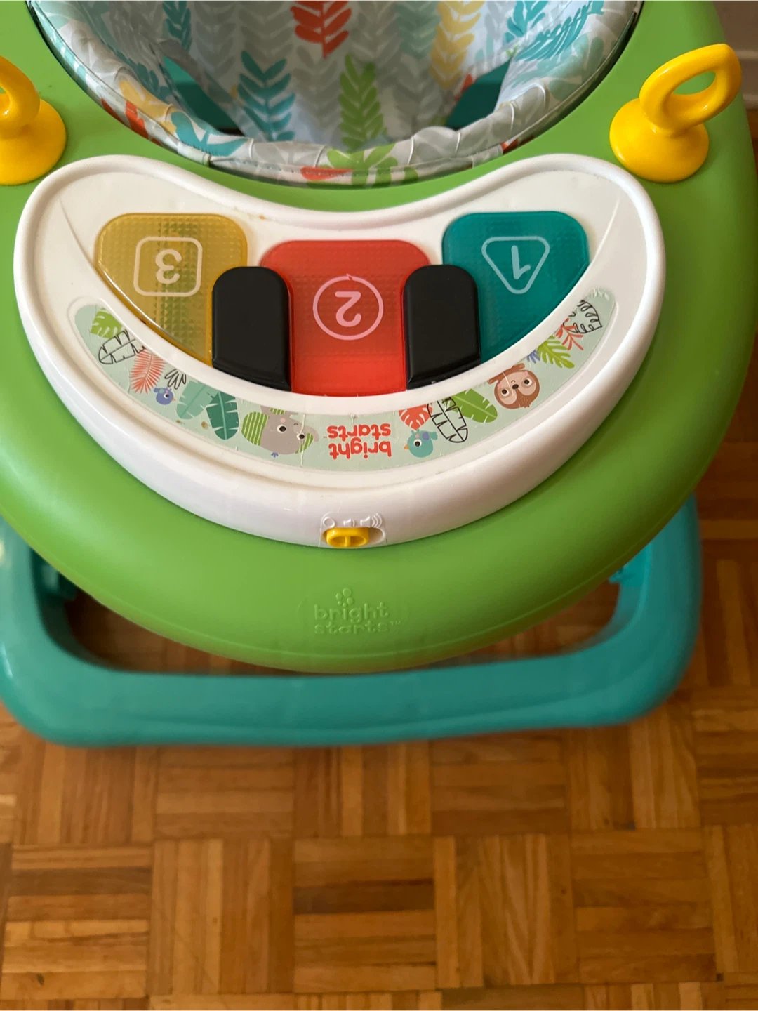Bright Starts Roaming Safari Baby Walker - photo 2