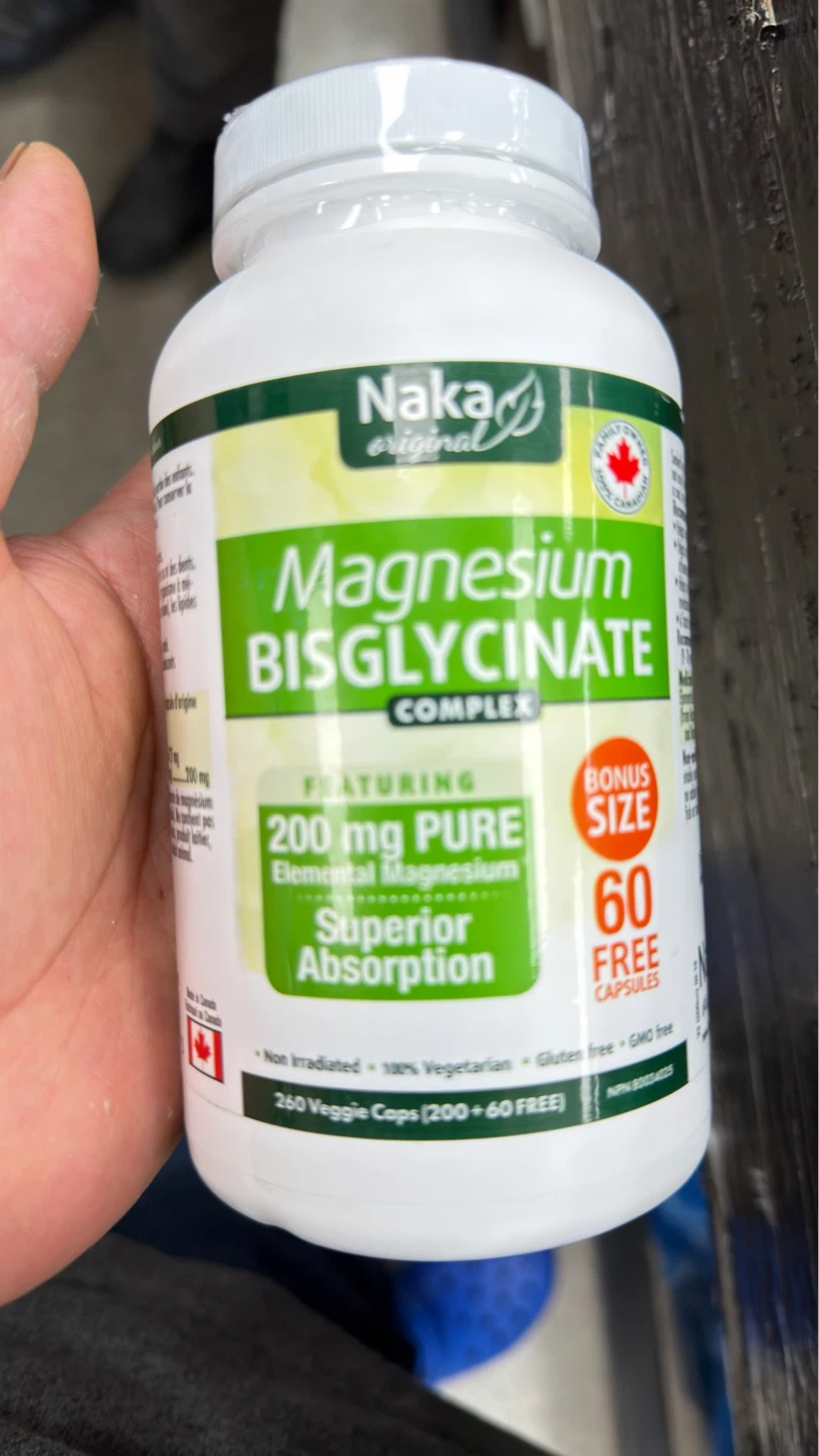 Naka Original Magnesium Bisglycinate Complex - 260 Veggie Caps - photo 2
