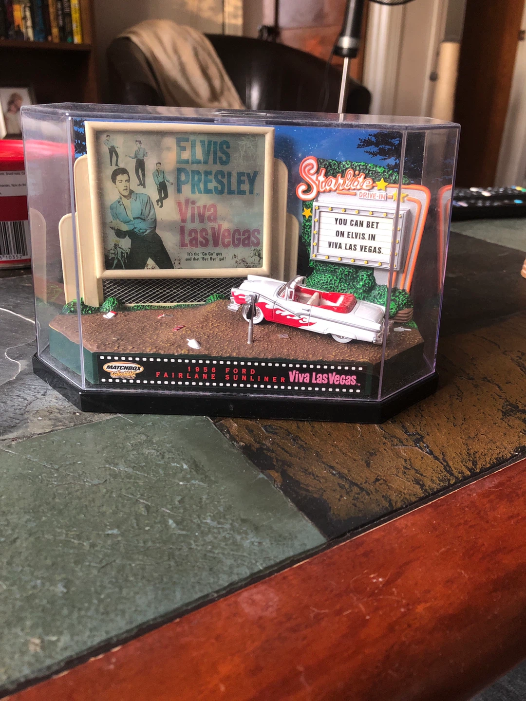 Elvis  "Viva Las Vegas" 1956 Ford Fairlane Sunliner Display