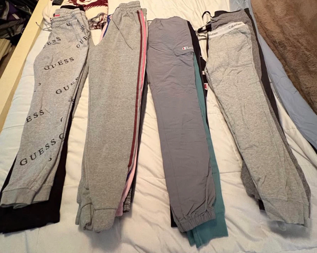 Bundle of Womens Joggers - Guess, Champion, Calvin Klein