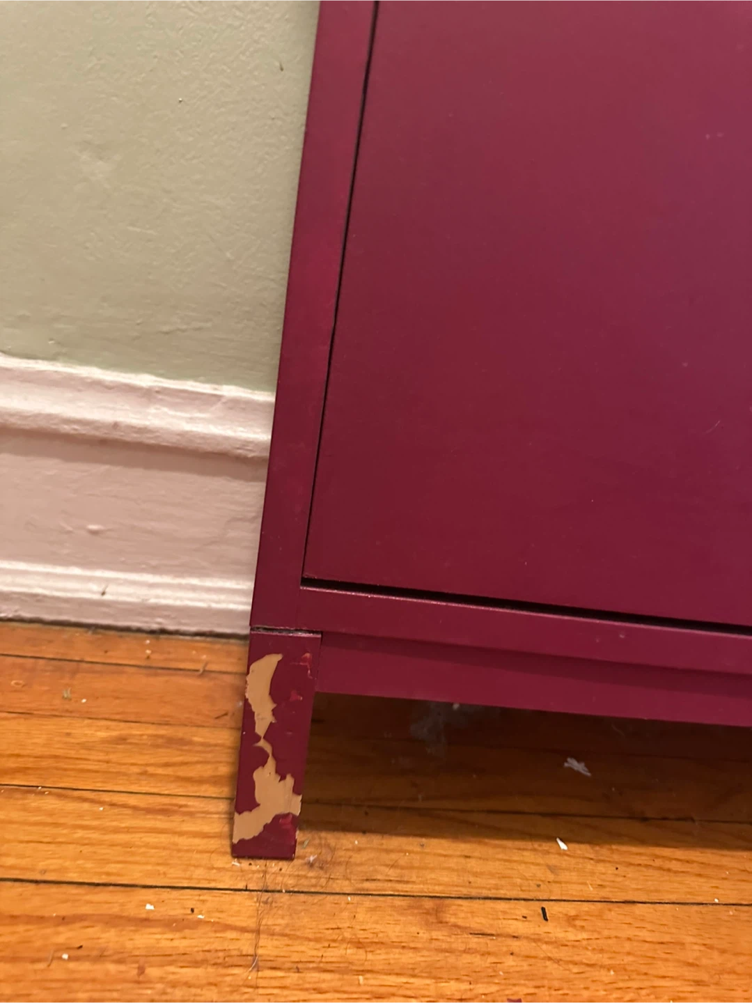 Purple Shoe Cabinet with 4 Drawers - photo 3