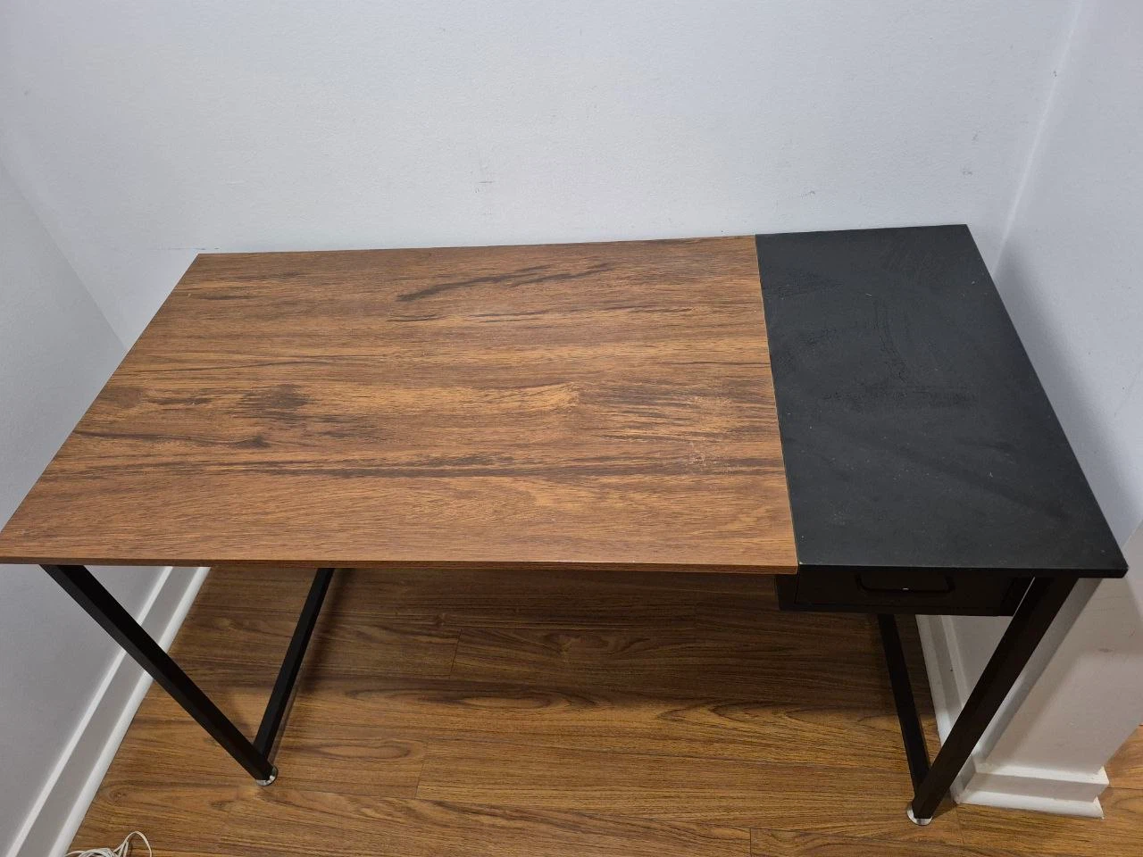 QooWare Computer Desk with Storage Drawer - photo 2
