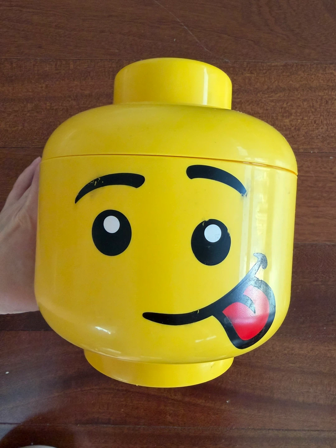 LEGO Head Storage Bin
