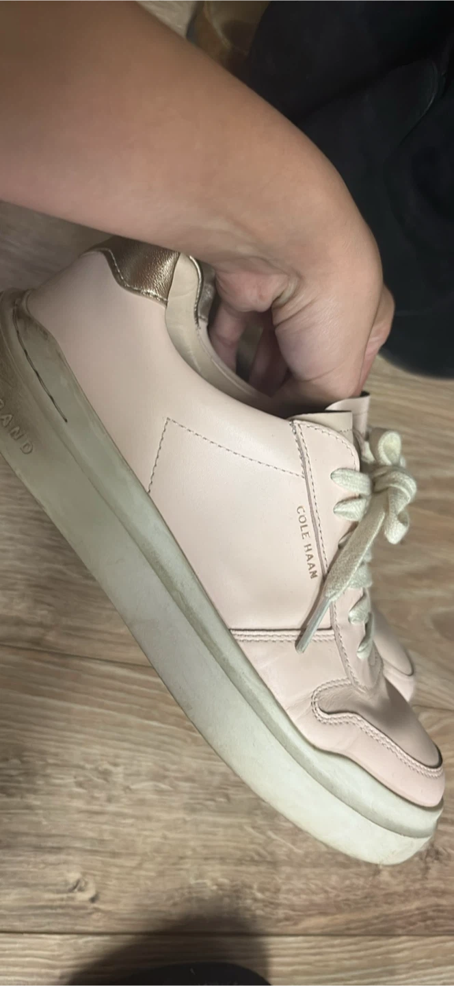 Cole Haan Pink Leather Sneakers - photo 2