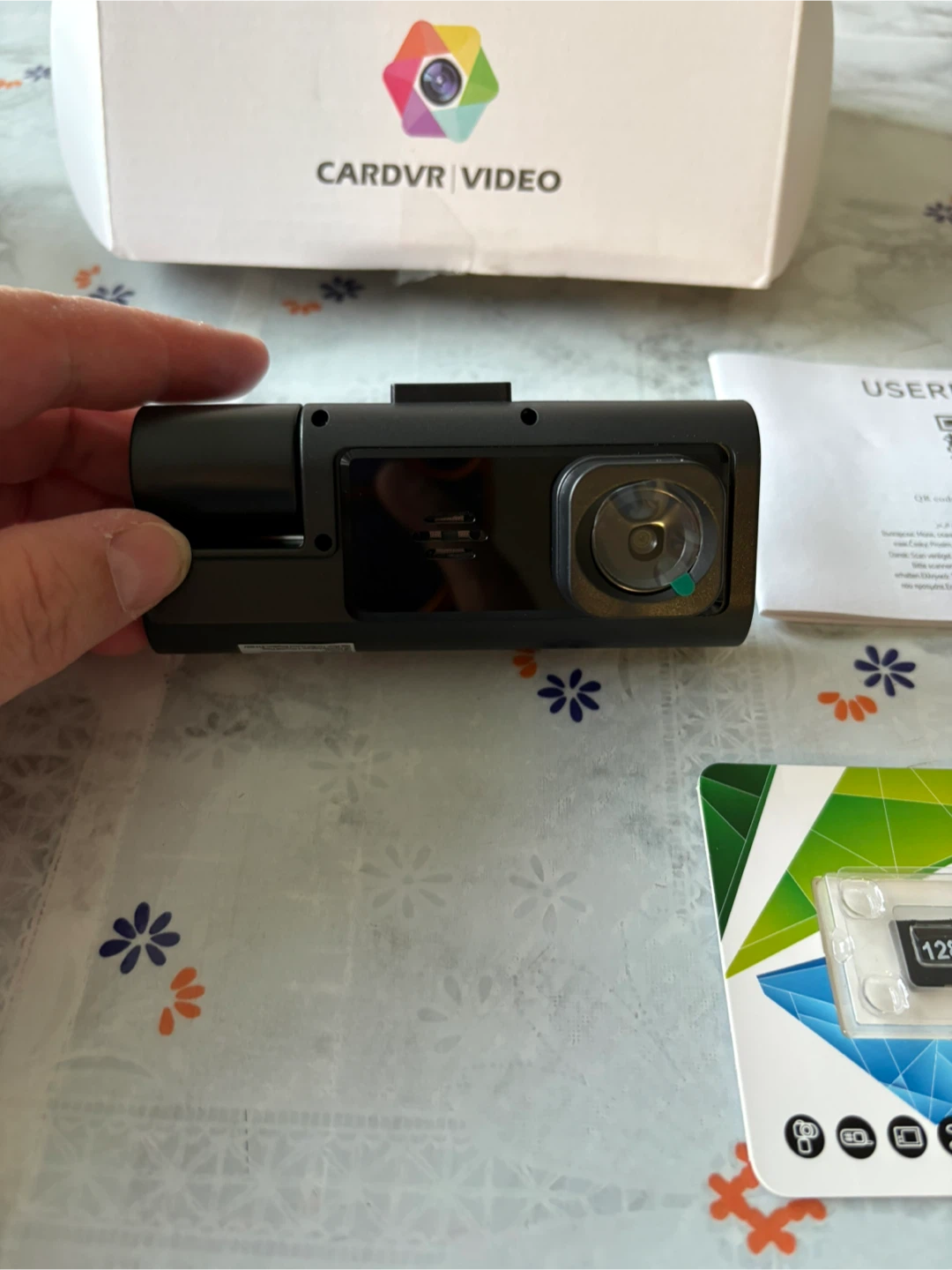 Dual Lens 1080P Dash Cam with 128GB Memory Card - photo 3
