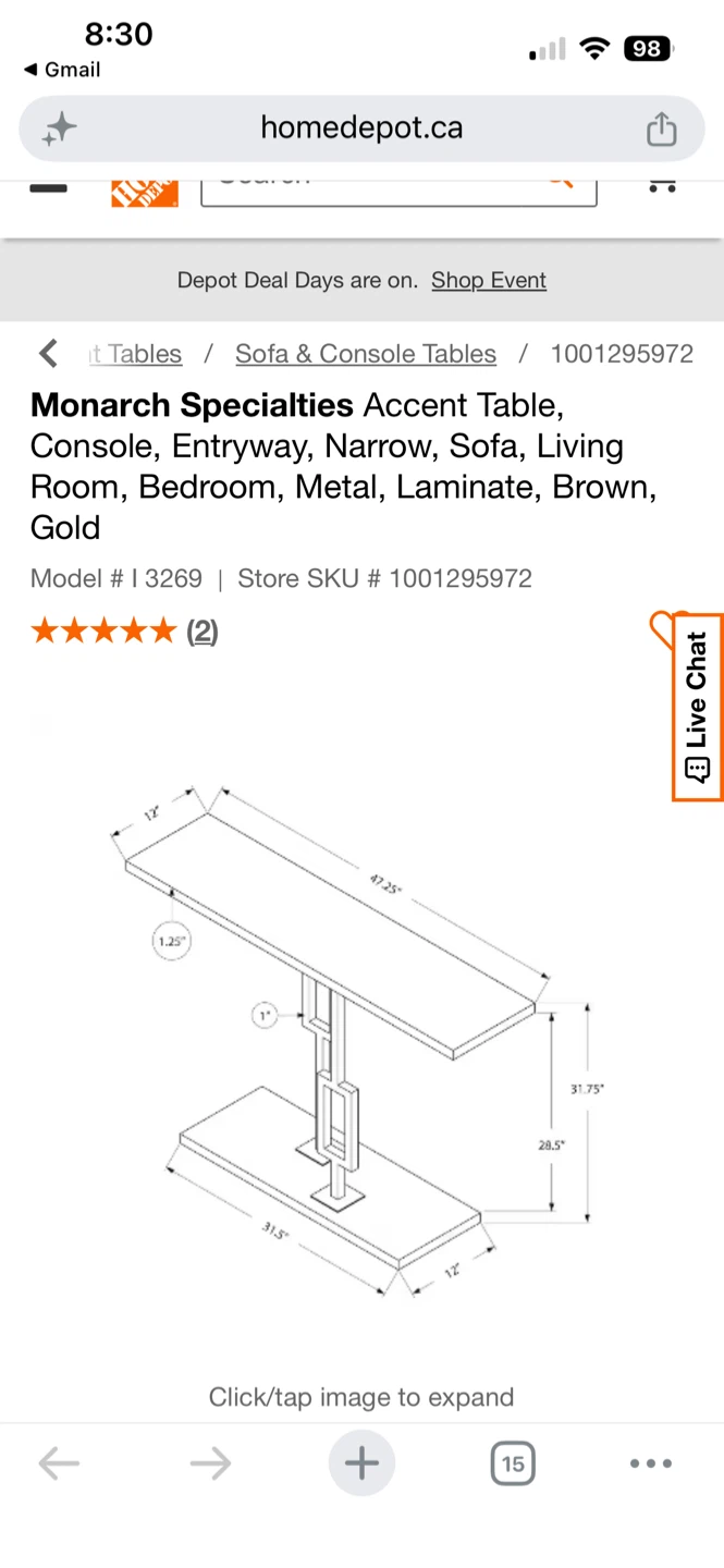 Console Table - photo 3