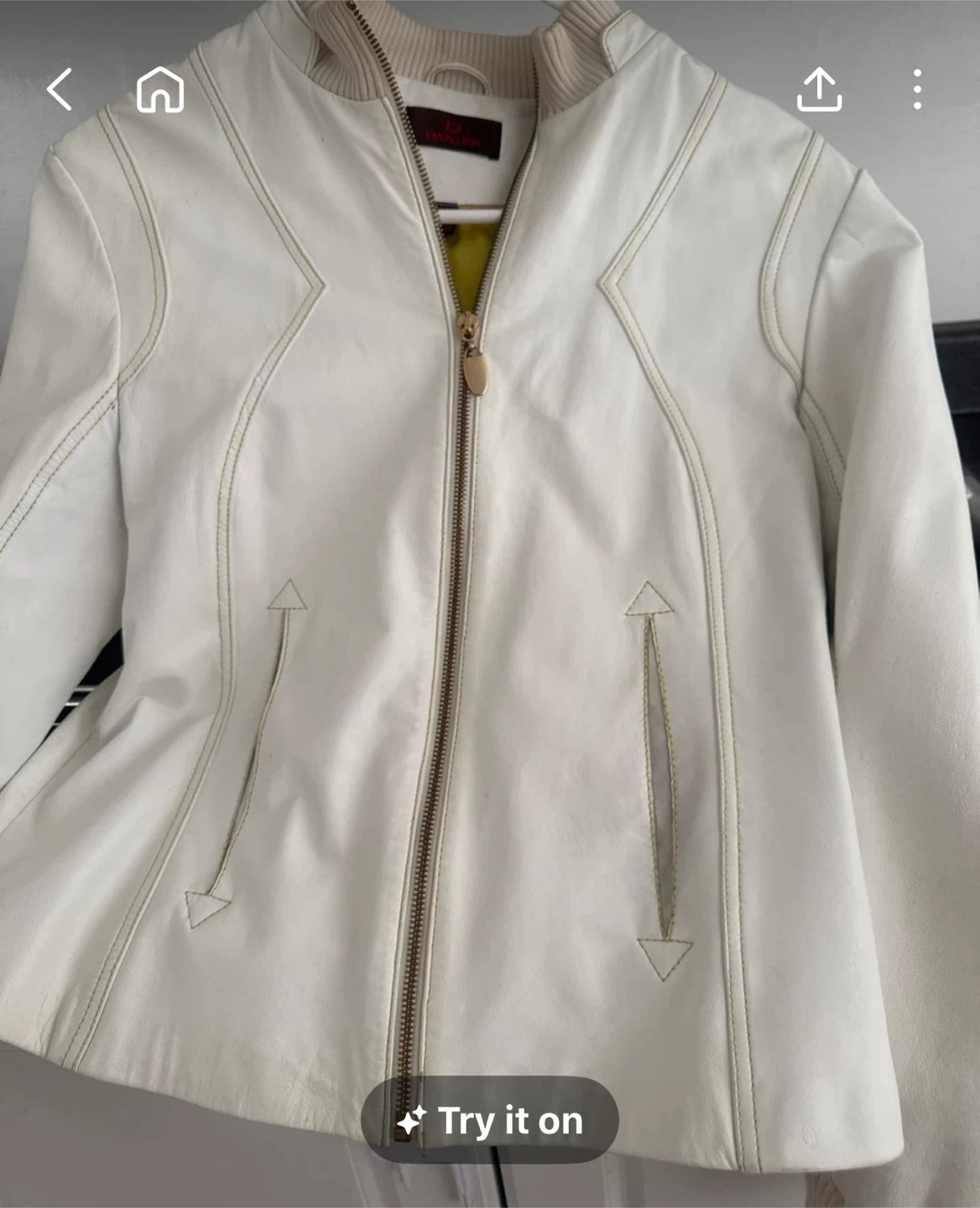 White Bomber Jacket