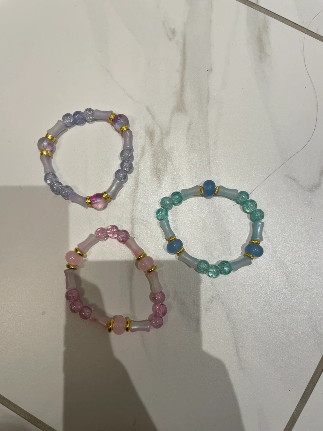 Handmade beaded bracelets (never used or worn before) - photo 5