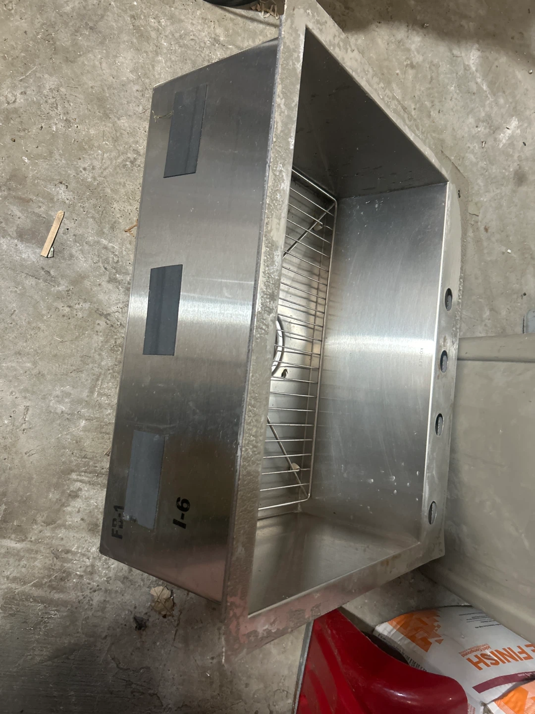 Stainless Steel Kitchen Sink with Rack - photo 2