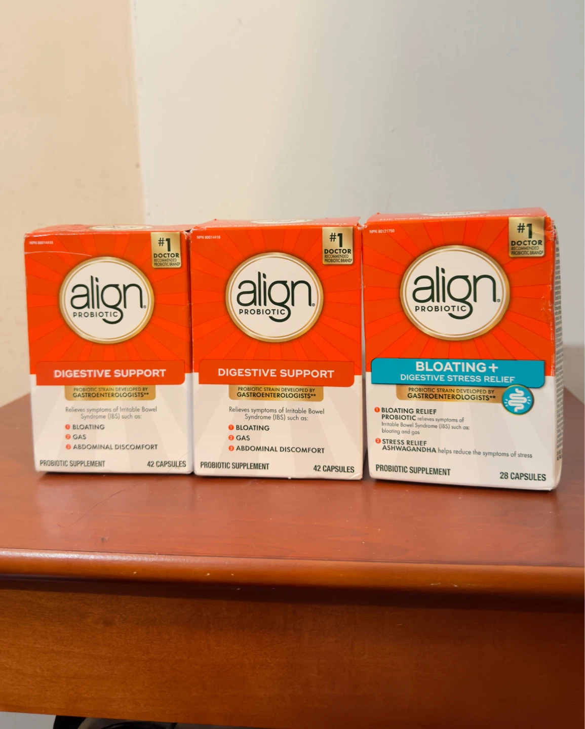 Align Probiotic Supplements - 3 Boxes