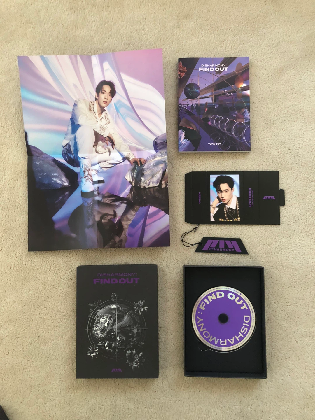 P1Harmony Disharmony Album Set (Break Out, Find Out, Stand Out) - photo 2