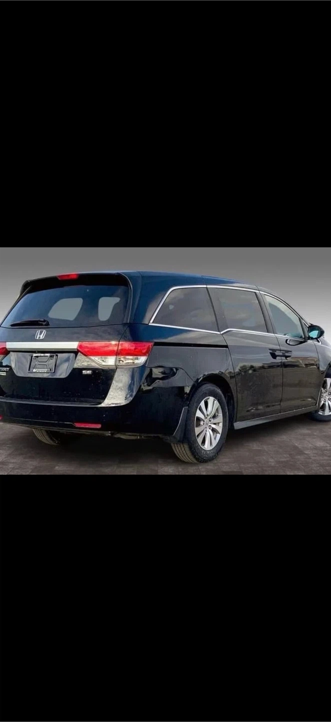 2016 Black Honda Odyssey EX-L Minivan - photo 2
