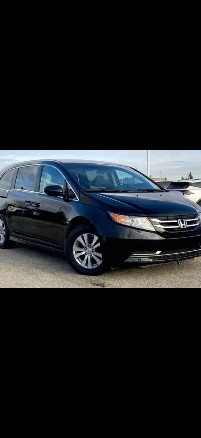 2016 Black Honda Odyssey EX-L Minivan - photo 3