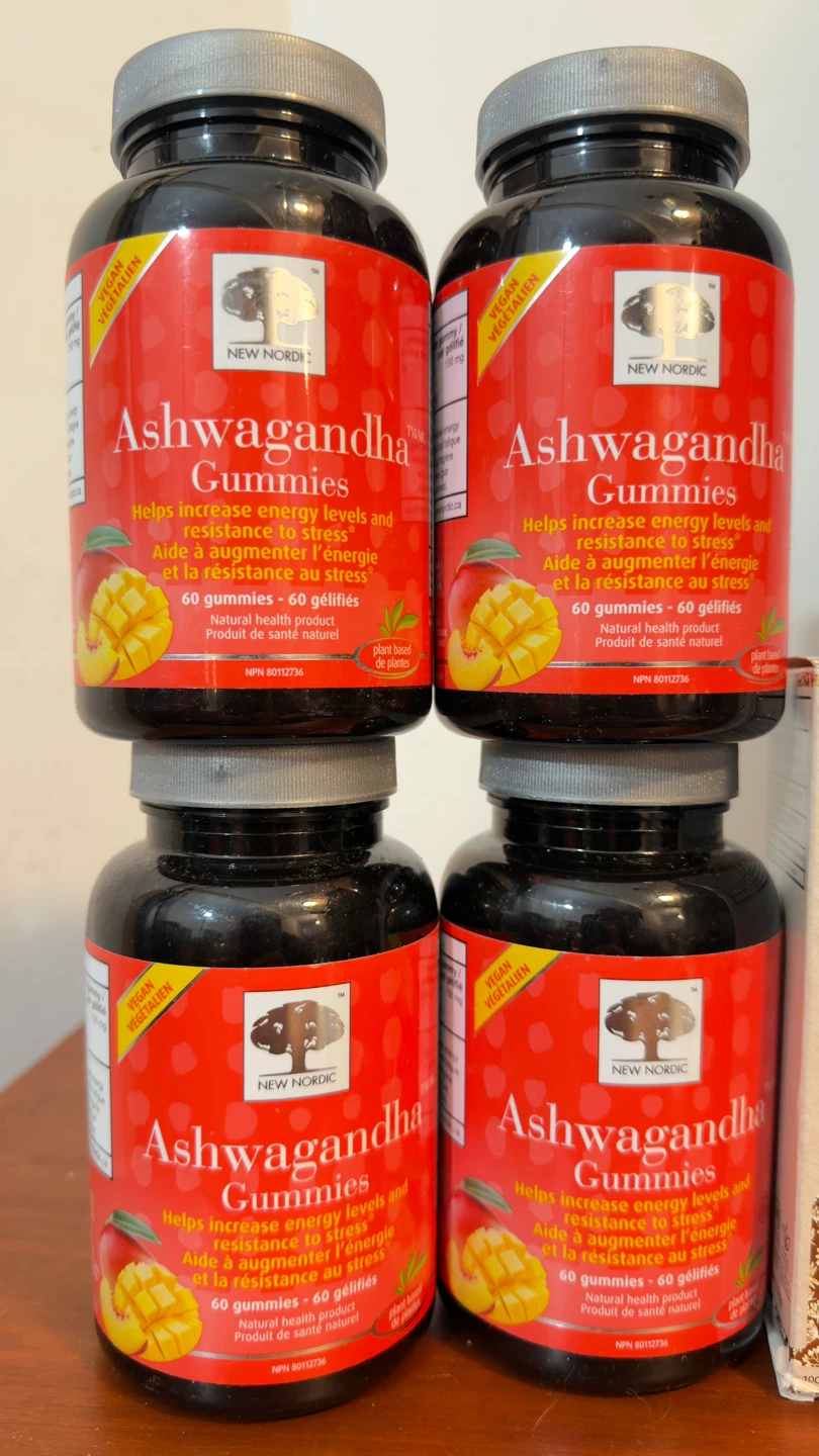 New Nordic Ashwagandha Gummies - 4 Pack