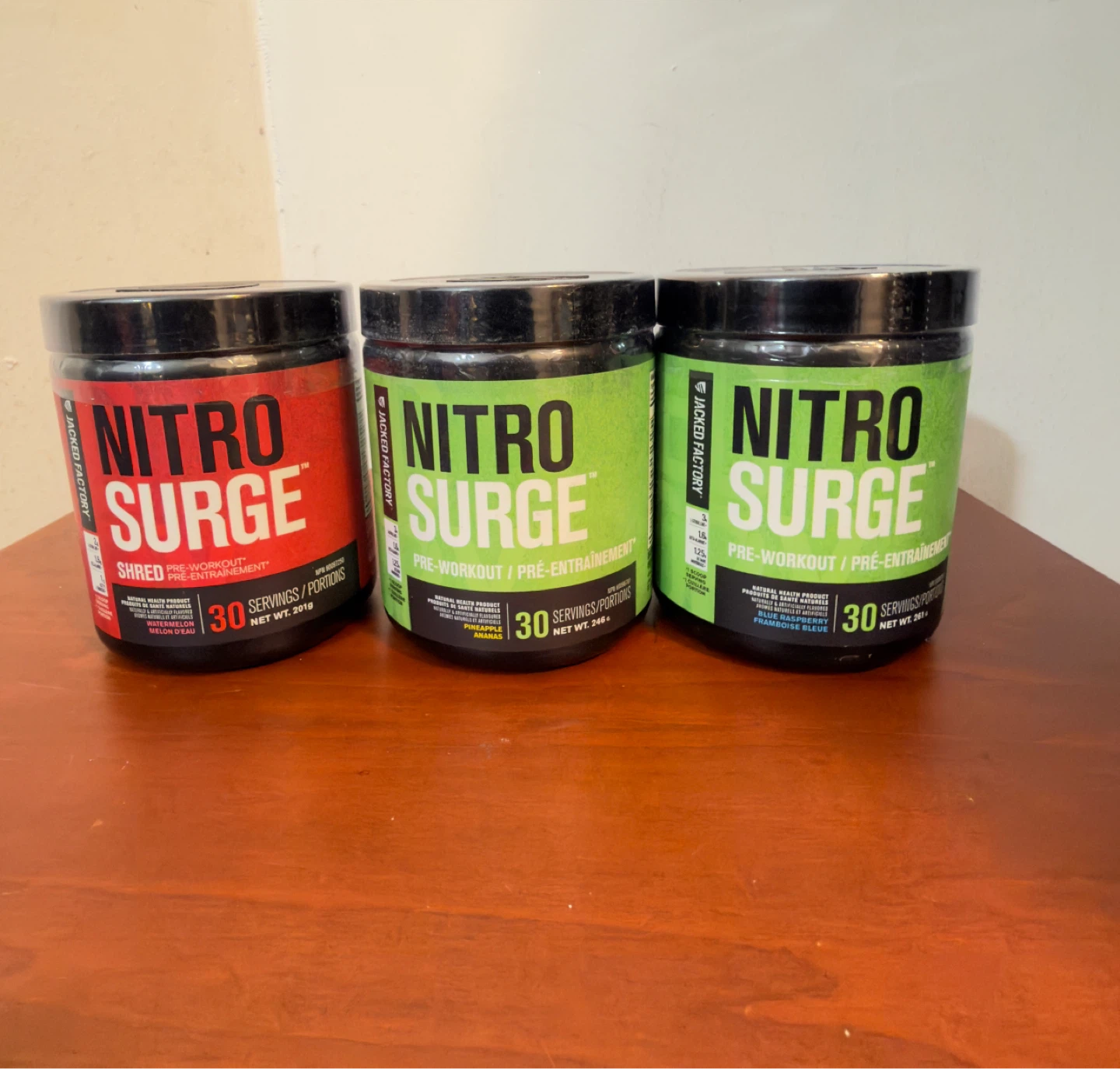 Jacked Factory Nitro Surge Pre-Workout (3 Flavours)