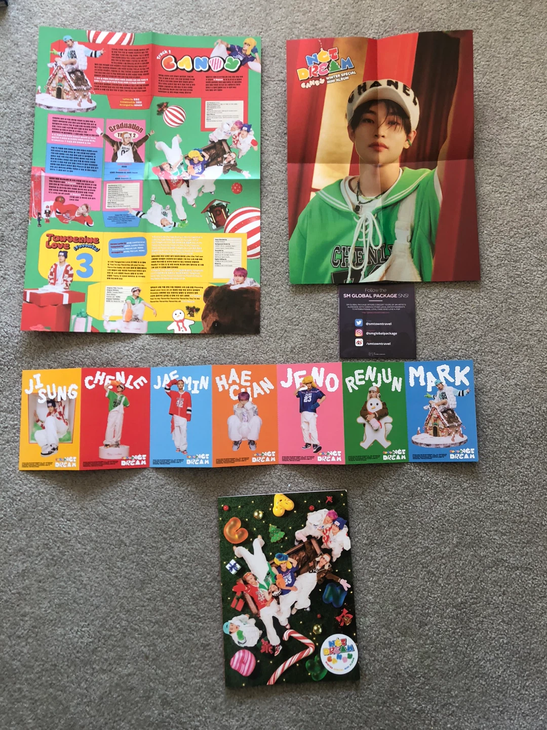 NCT DREAM Winter Special Mini Album Photocards and Posters - photo 2