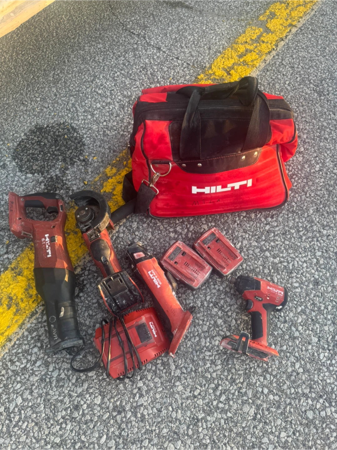 Hilti branded tools