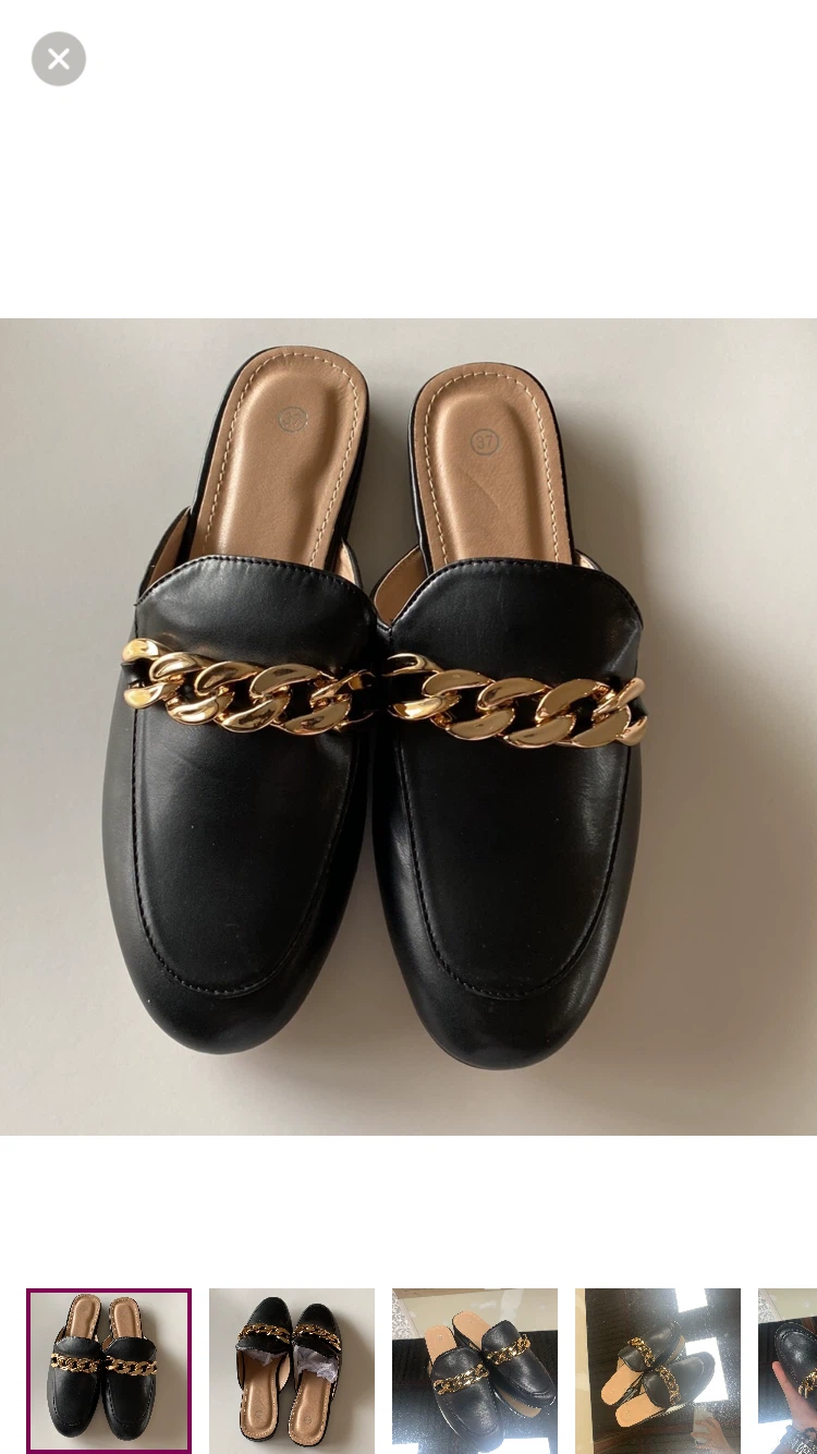 Steve Madden Women's Tan Leather Chain Mules - photo 2
