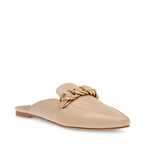 Steve Madden Women's Tan Leather Chain Mules - photo 4