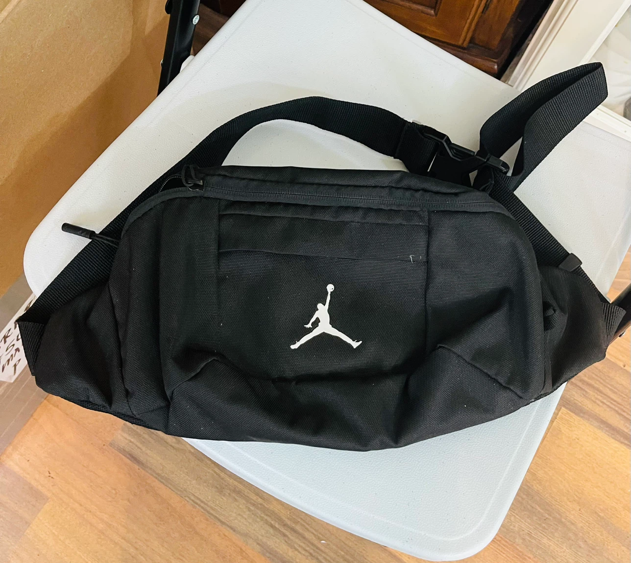 Jordan Black Fanny Pack/Crossbody Bag