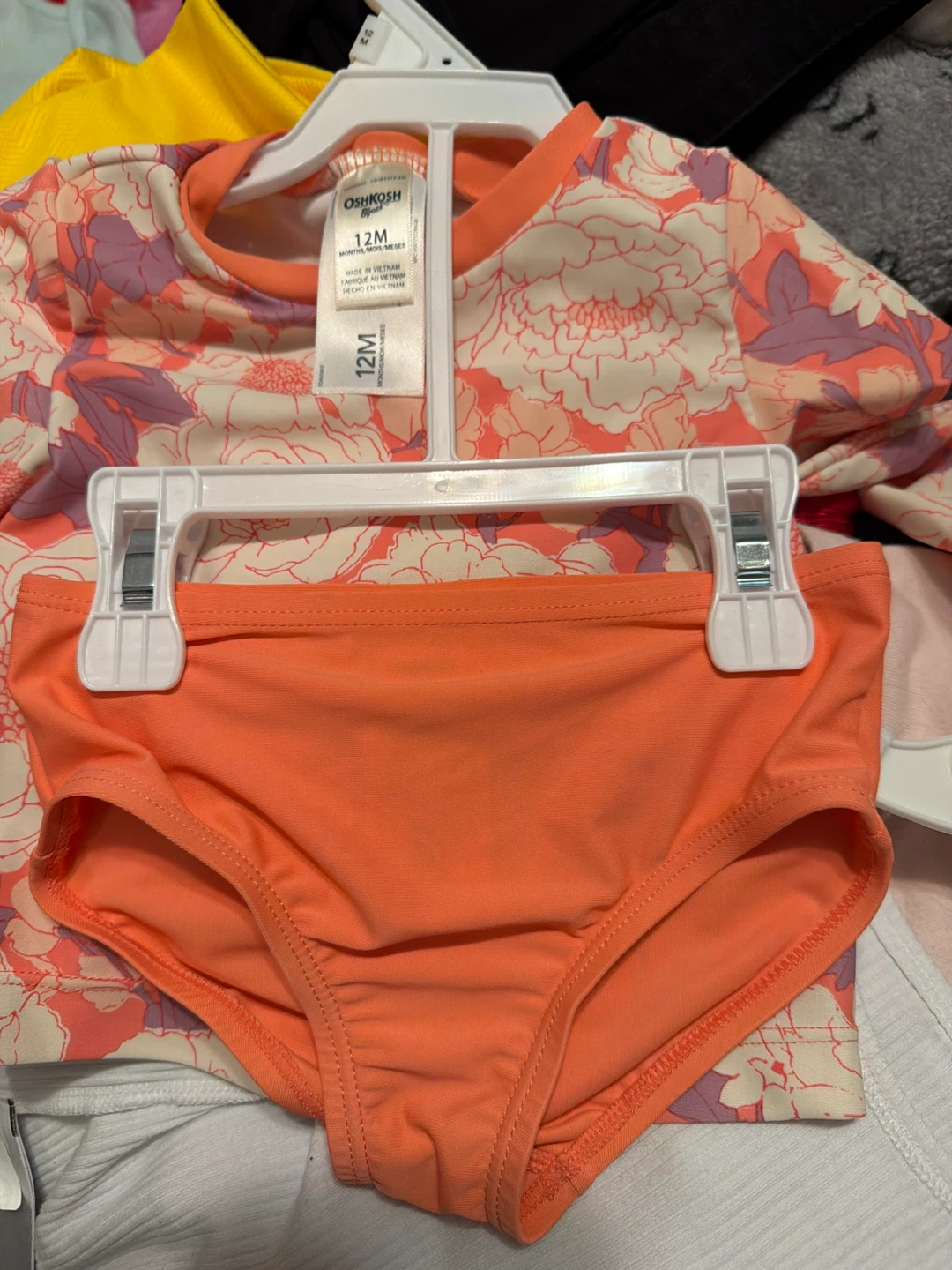 OshKosh B'gosh Baby Girls Swimsuit Size 12M