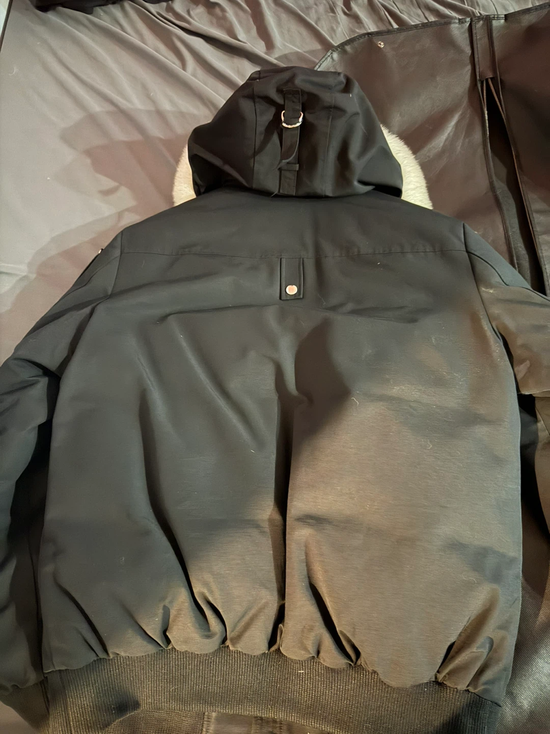 Moose Knuckles Down Filled Bomber Jacket - photo 4