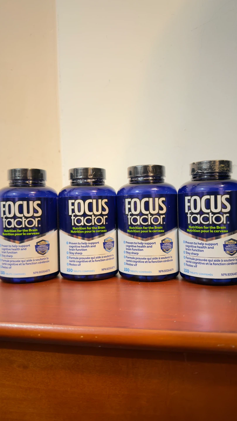 Focus Factor Nutrition for the Brain 4 Bottles