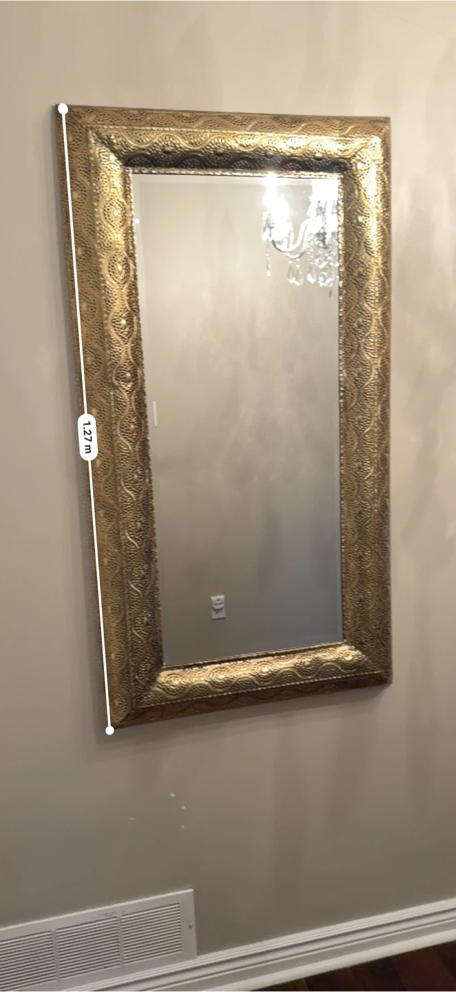 Decorative Gold Mirror - photo 3
