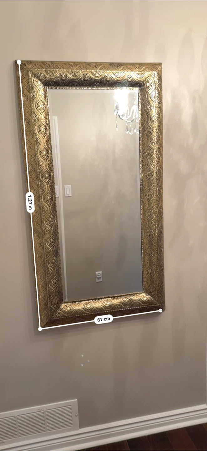 Decorative Gold Mirror - photo 4