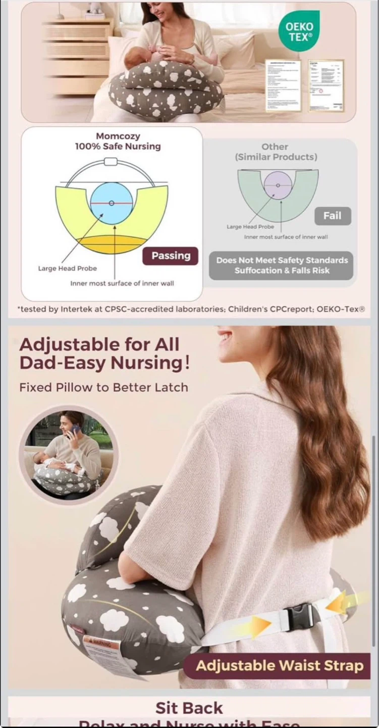 Momcozy Nursing Pillow - photo 4