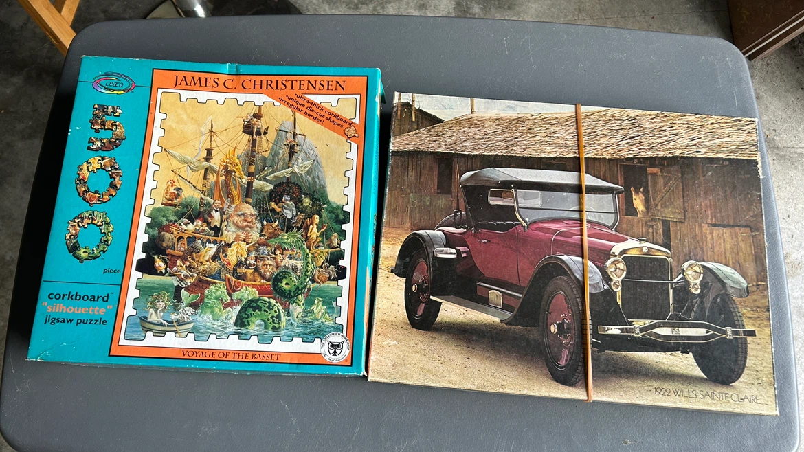 9 Assorted Jigsaw Puzzles must go !! - photo 3