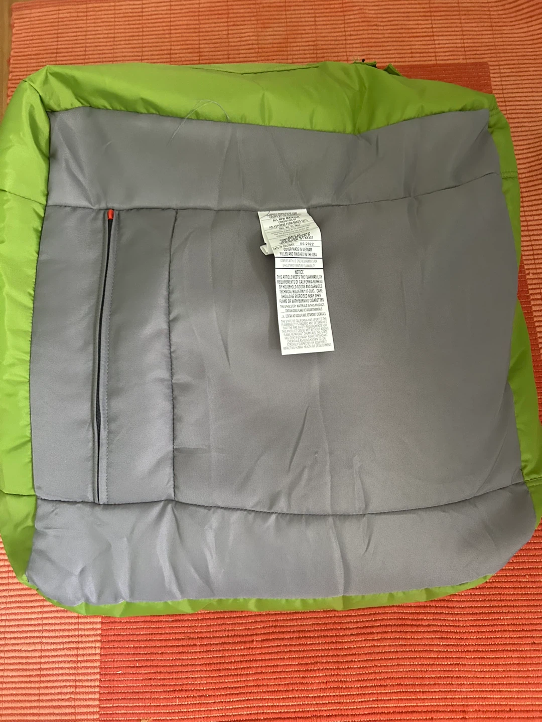 Lime Green Bean Bag Chair - photo 3