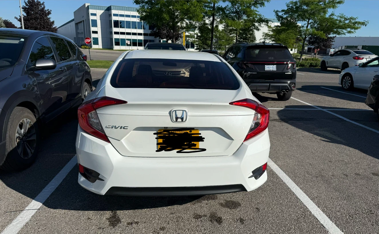 Honda civic 2016 EX- 12000 with safety