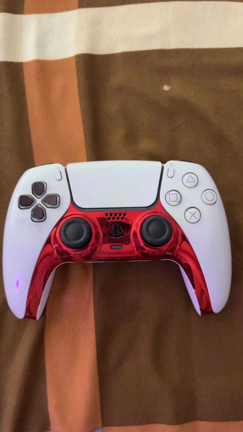 Sony PlayStation 5 DualSense Controller - White/Red