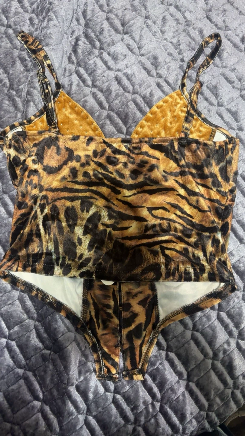 Leopard Print Corset top - photo 2