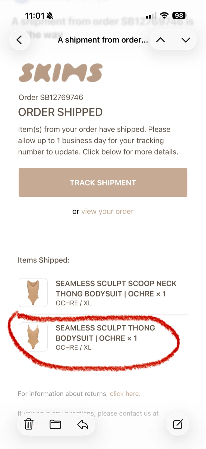 Never worn: Skims seamless sculpt bodysuit - photo 4