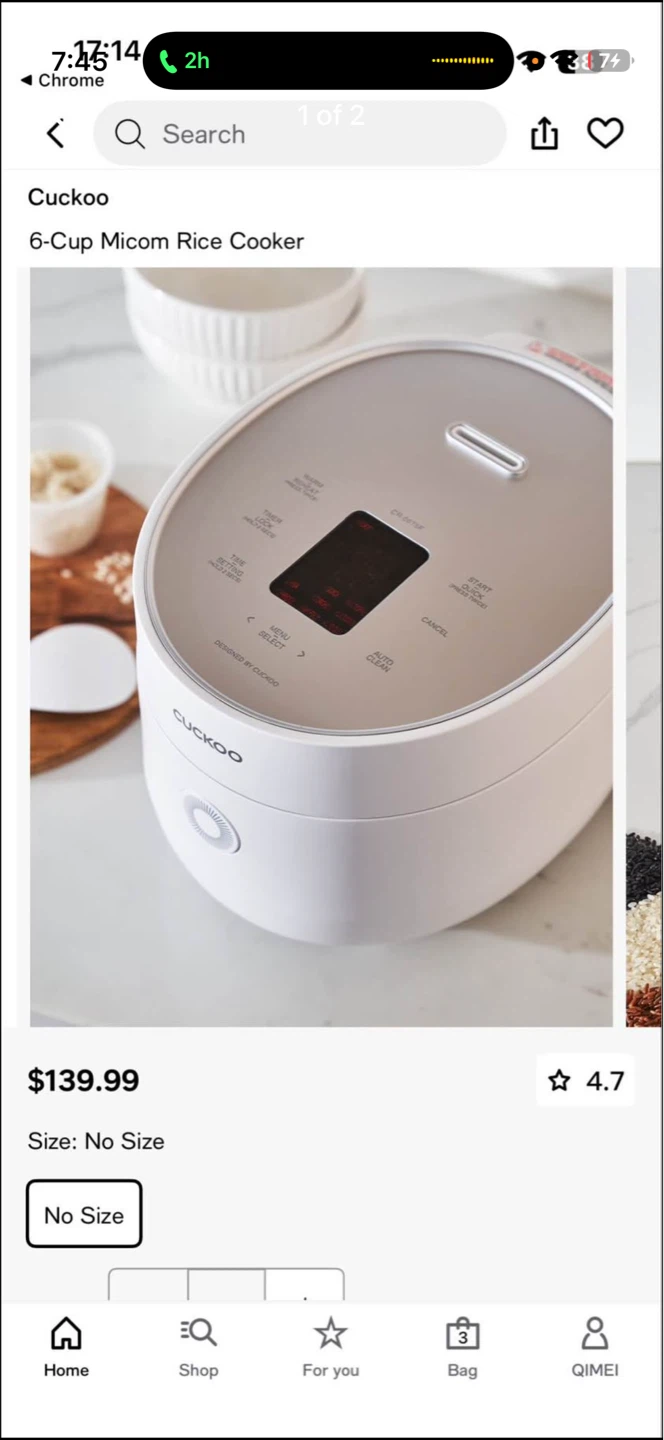 Cuckoo 6-Cup Micom Rice Cooker