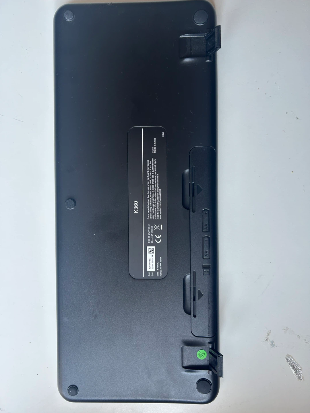 Logitech K360 Wireless Keyboard - photo 3