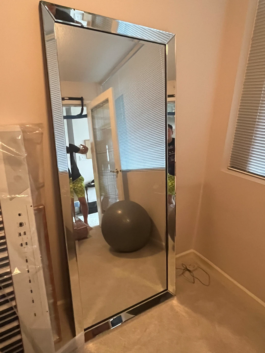 Full Length Bevelled Mirror - photo 2