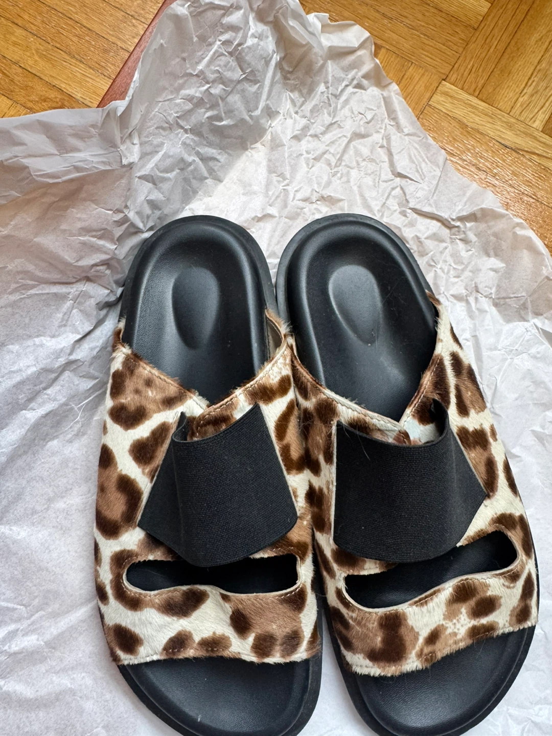 Leopard Print Slides - photo 3