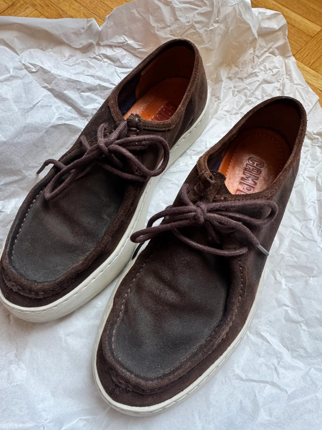 Camper Brown Suede Shoes Size 39 - photo 2