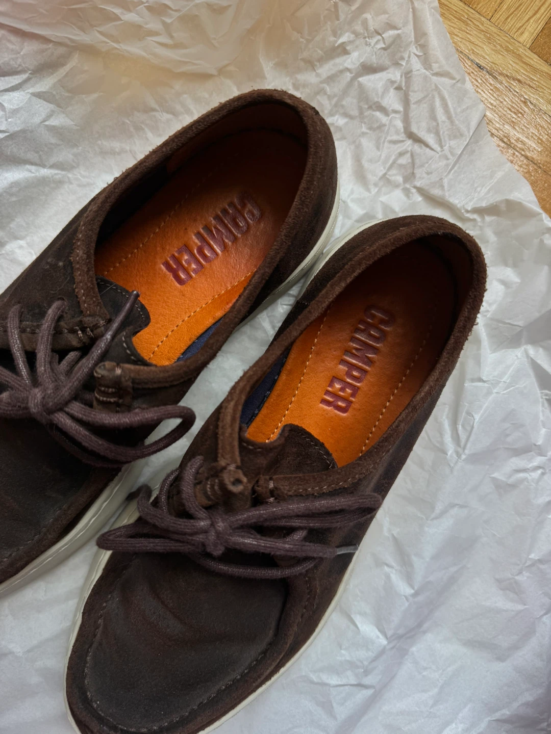 Camper Brown Suede Shoes Size 39 - photo 3