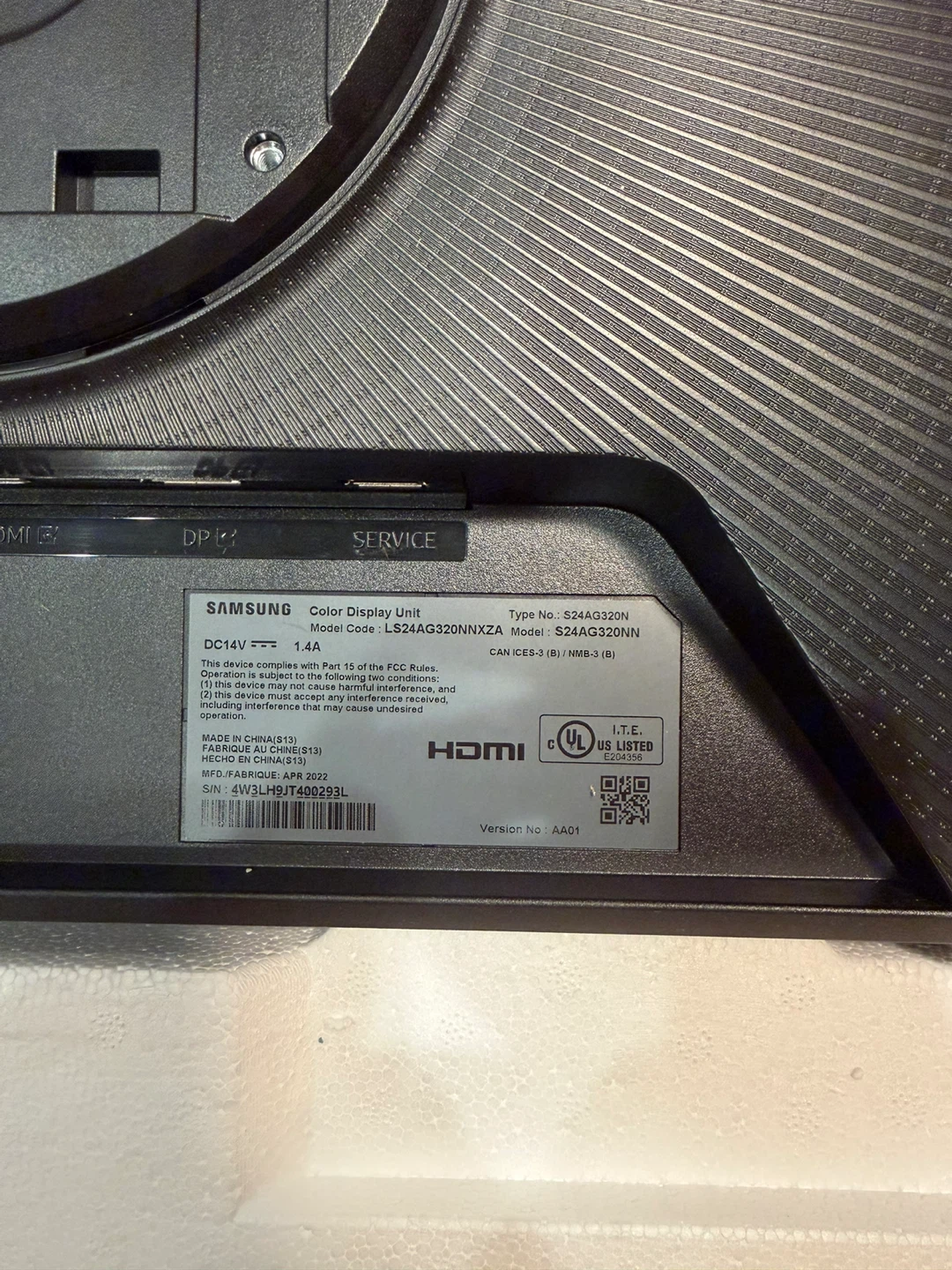 Samsung Odyssey G3 24" Gaming Monitor - photo 5