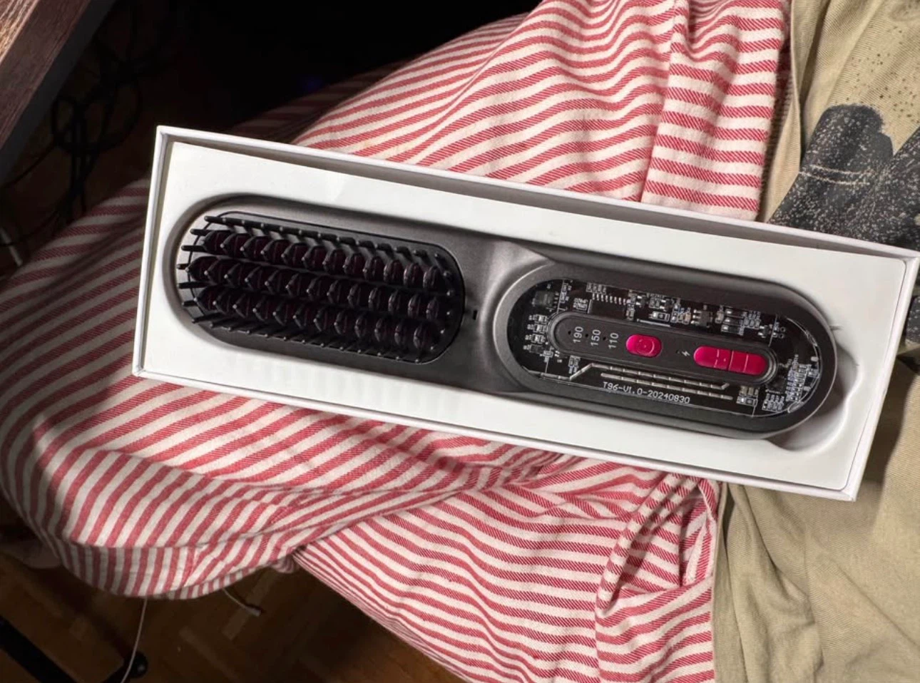 Cordless Hair Straightener Brush - photo 2