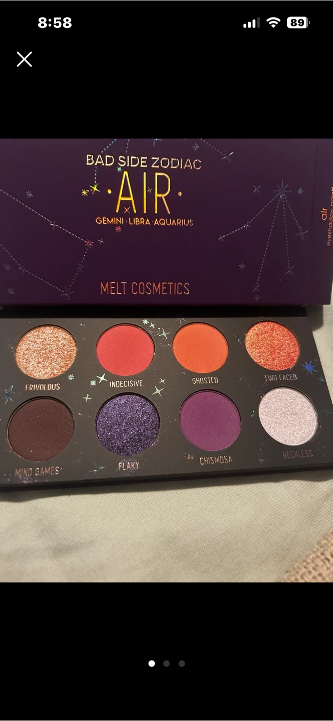 Melt Cosmetics Bad Side Zodiac Air Eyeshadow Palette - photo 3